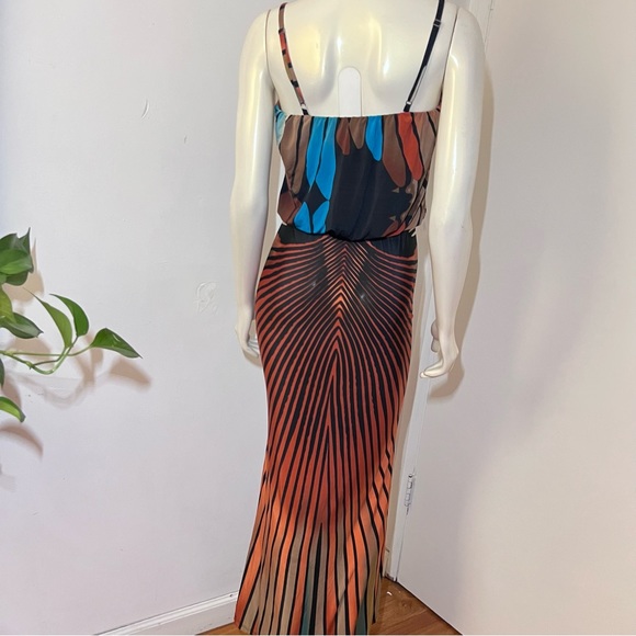 S-Twelve Maxi Dress Size Small Stretch Maxi Dress spaghetti straps Full Length S - Picture 3 of 14